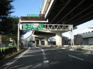 首都高6号三郷線「八潮南入口」が約1か月半通行止め　ETC専用化工事で3月21日夜から