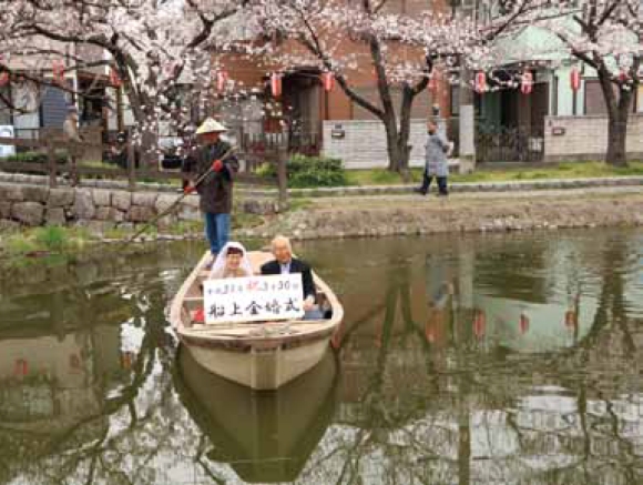 第38回草加さくら祭り開催 葛西用水の桜並木で春満開の1週間