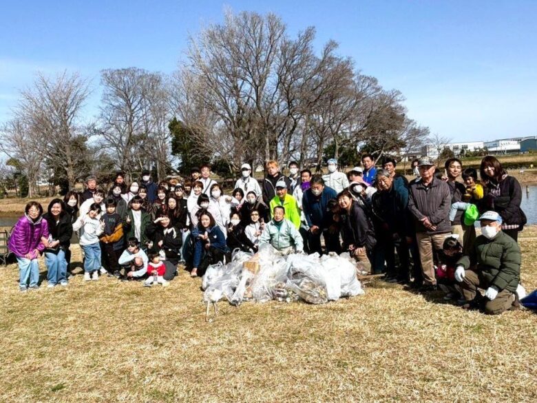 2年ぶりの「花桃まつり」へ準備着々　フラワーパークで地域合同の「夢拾い」清掃活動