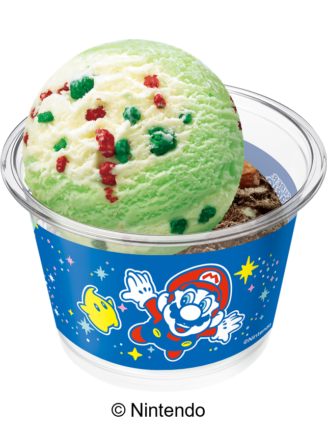 サーティワン×スーパーマリオギャラクシーコラボ開催!限定フレーバーやサンデーが登場