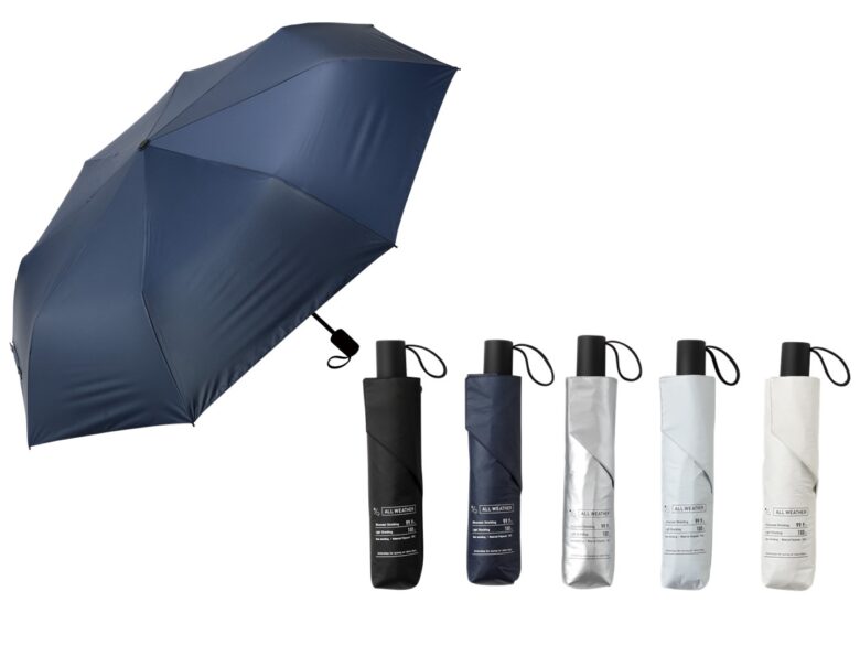 トップバリュ 風に強い晴雨兼用折りたたみ傘　本体 各２,９８０円（税込 各３,２７８円）