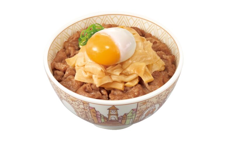 すき家「旨だしたけのこ牛丼」登場　2つの食感が楽しめる春限定メニュー