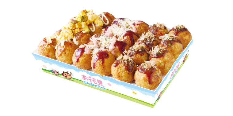 築地銀だこ「お花見だんらんパック」3月20日発売 春のお出かけにぴったりの数量限定たこ焼セット