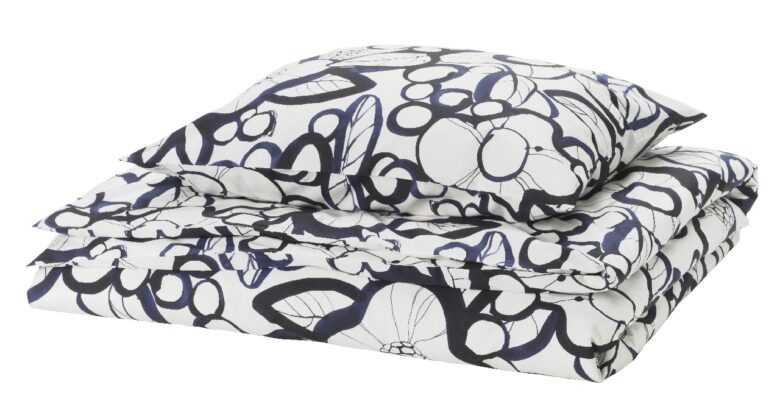 HÄRLIR/ヘールリル掛け布団カバー＆枕カバー ¥2,999