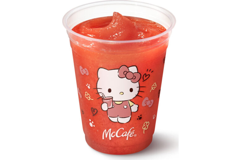 マック×サンリオ初コラボ！キティ＆プリンの限定スムージー＆フラッペ登場