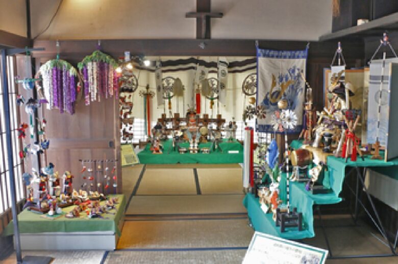 八潮市立資料館で「端午の節句」季節展示開催　こいのぼりと五月人形で春の風物詩を体感