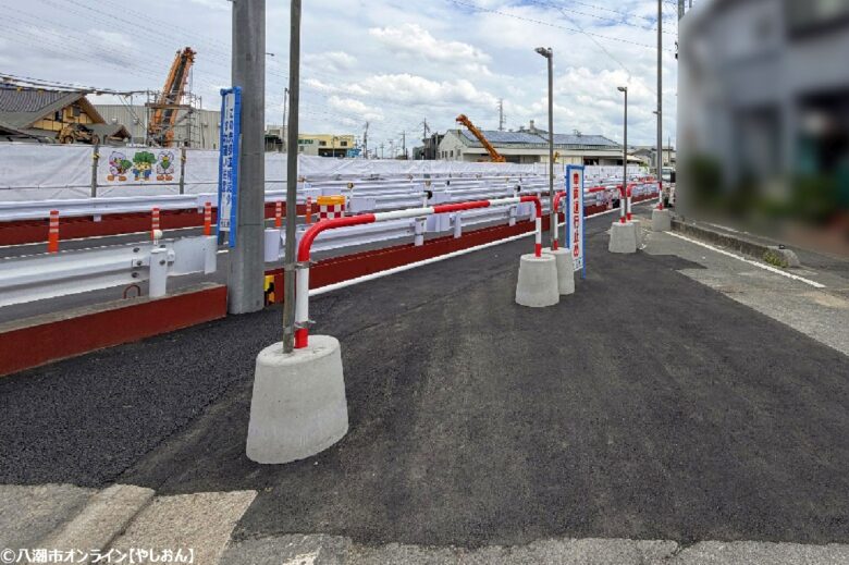 八潮・松戸草加線が暫定開通　道路陥没事故から1年4ヶ月ぶりに交通再開