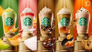 スターバックス30周年記念「THE STAR フラペチーノ®」登場　名作が進化して全国で展開