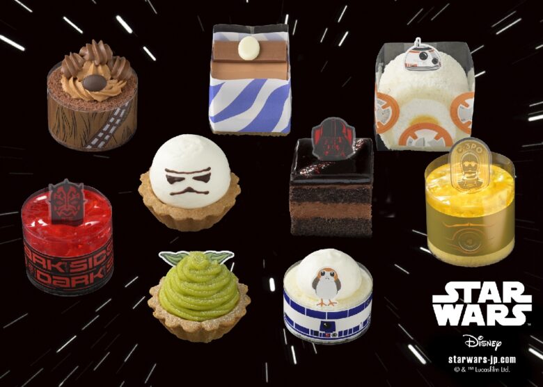 【銀座コージーコーナー】『スター・ウォーズ』の世界観を表現したスイーツが登場！