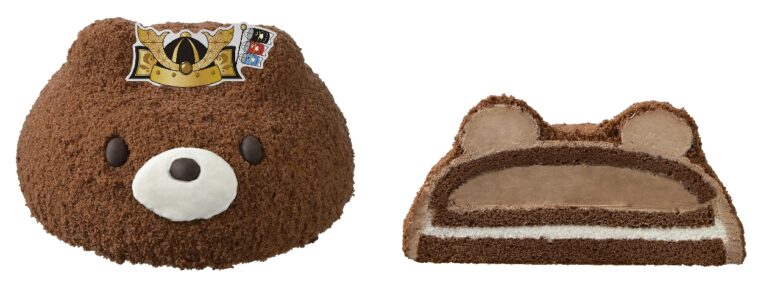 銀座コージーコーナー「かぶと姿のくまさんケーキ」登場　こどもの日限定で5月3日から販売