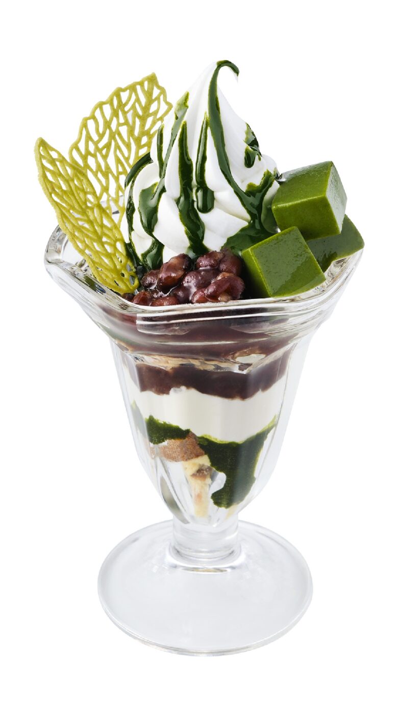 サンマルクカフェ新作4品登場　祇園辻利コラボ抹茶スイーツ＆白桃ドリンクを4月24日発売