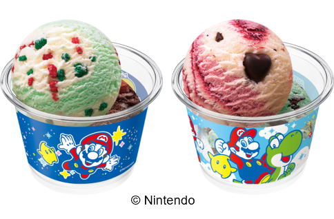 アイスクリームケーキ 「スーパーマリオギャラクシー パレット４」