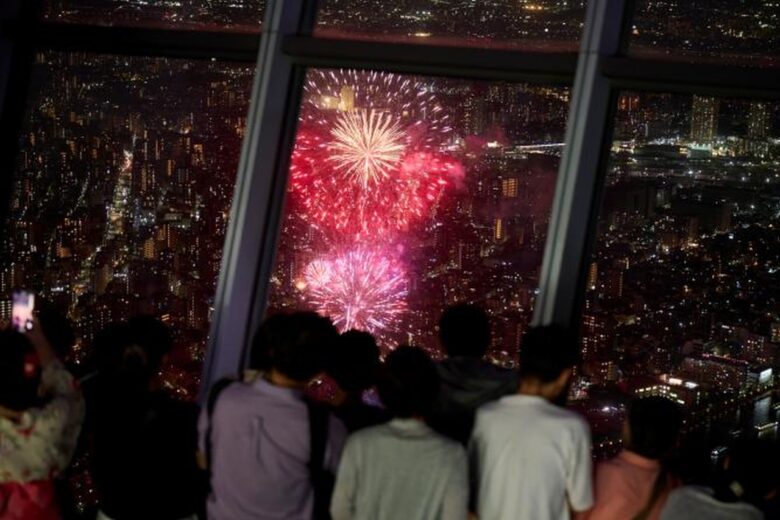 東京スカイツリーで“眼下に花火”体験 隅田川花火大会特別営業を今年も開催