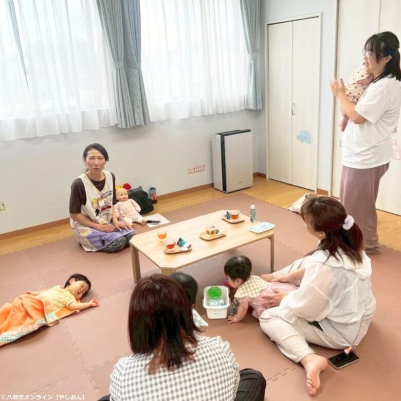 八潮市で親子のふれあい時間を楽しむ「タッチケア教室 ほっぺちゃん」プレオープン開催