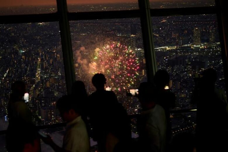 東京スカイツリーで“眼下に花火”体験 隅田川花火大会特別営業を今年も開催