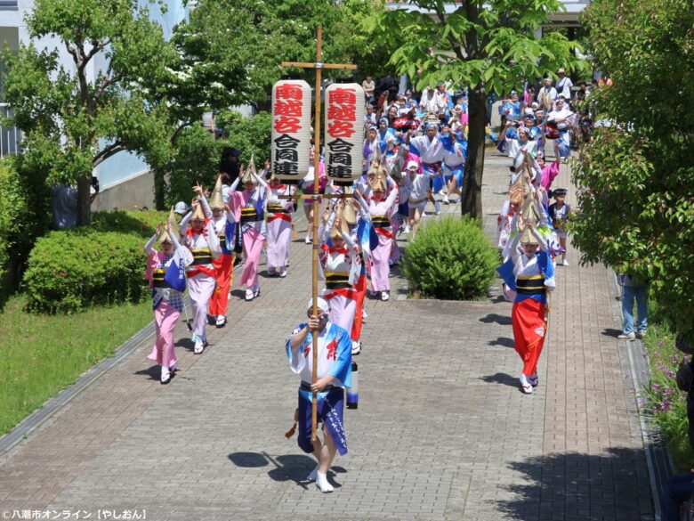 60名超の踊り手が八潮団地に集結 阿波踊りで盛り上がる「春の健康フェスティバル」開催
