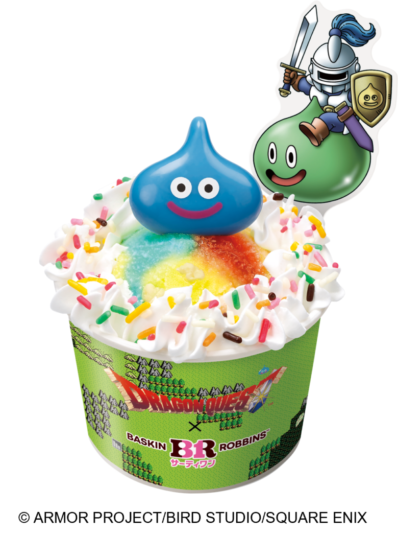 ドラクエ40周年×サーティワンが夢のコラボ!スライム尽くしの限定アイスが6月登場