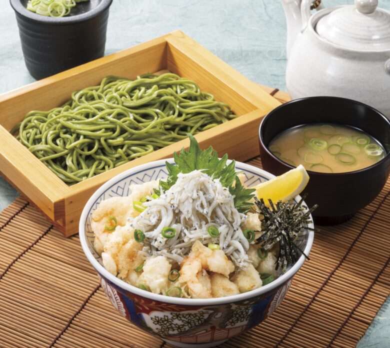 初夏限定の爽やか天丼が登場！三郷中央の「天丼はま田」で“釜揚げしらすのバラ天丼”販売へ