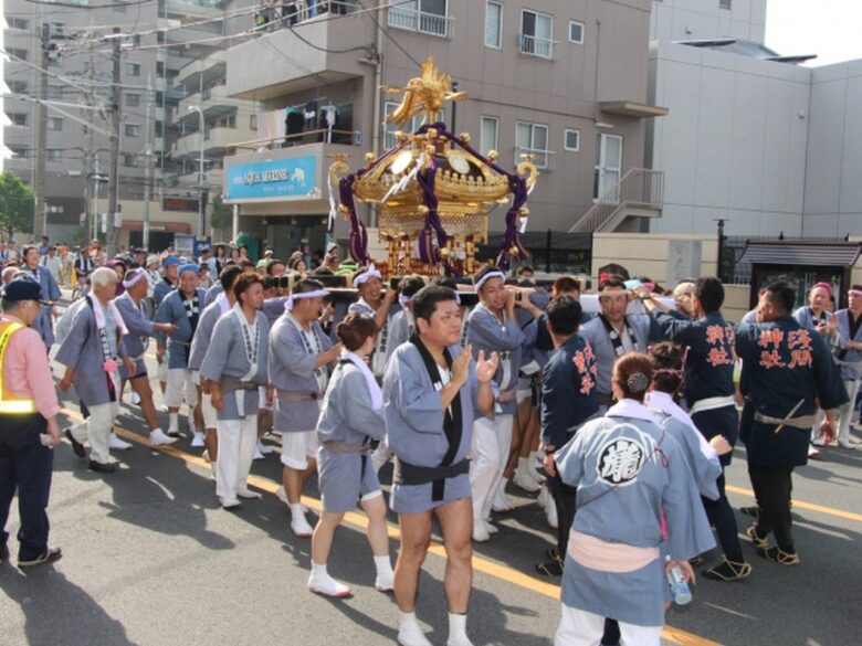 【草加市】瀬崎淺間神社例大祭が7月4日・5日に開催 子ども神輿や二基の神輿渡御で夏のまちが熱気に包まれる