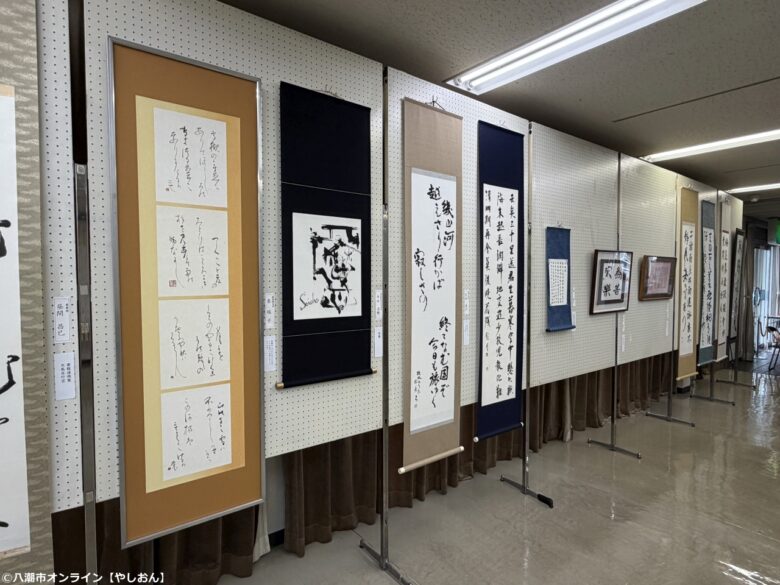 第35回八潮市書道展を開催 古代文字体験や鑑賞ツアーも人気、書の魅力に触れる3日間