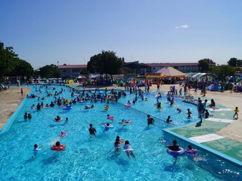 越谷のしらこばと公園プールが7月4日オープン　ナイトプールやテントサウナも開催