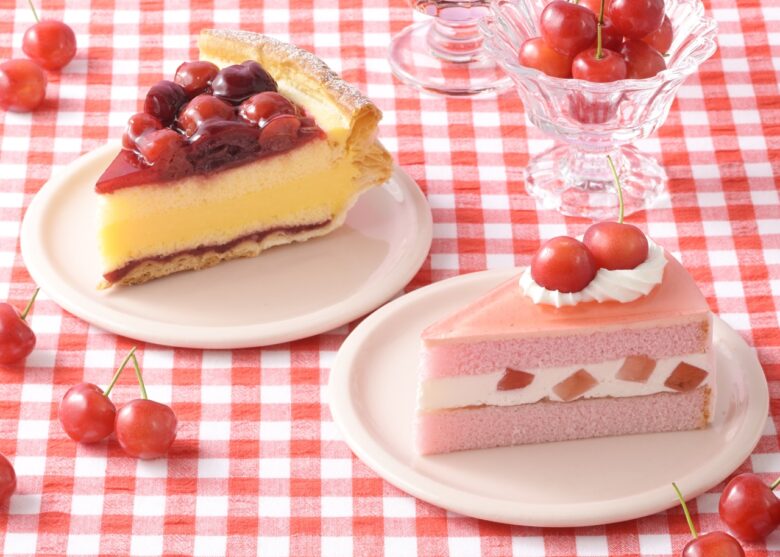 【銀座コージーコーナー】初夏のきらめきに心ときめく♪旬の“さくらんぼ”や“メロン”のスイーツを6月12日から発売