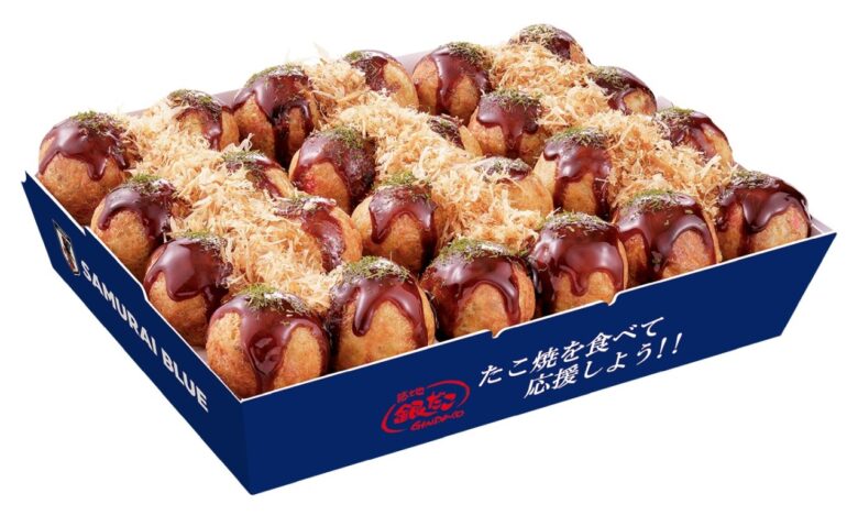 銀だこ×サッカー日本代表が再びコラボ!限定デザインの「だんらんパック」6月8日発売