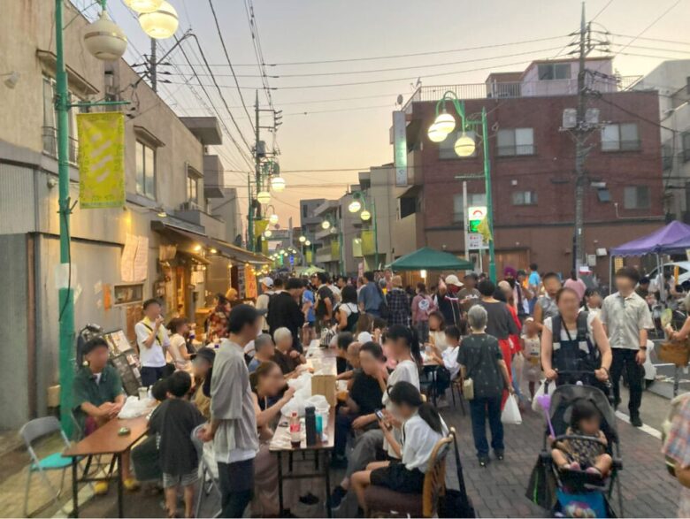 八潮から電車で2駅!商店街がにぎわう「青井の夜会2026」8月1日開催