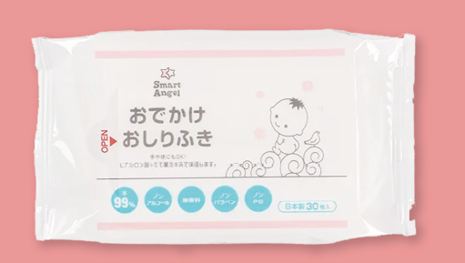 モデルハウスを3棟見学すると、赤ちゃんのおしりふきをプレゼント。