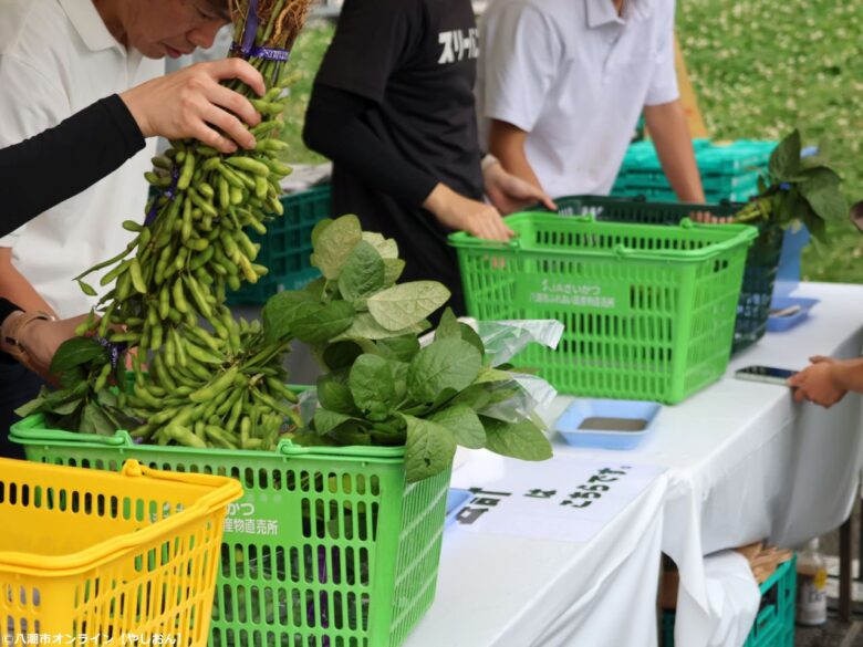 雨にも負けず大盛況!採れたて枝豆に長蛇の列「やしお枝豆大感謝祭2026」開催レポート