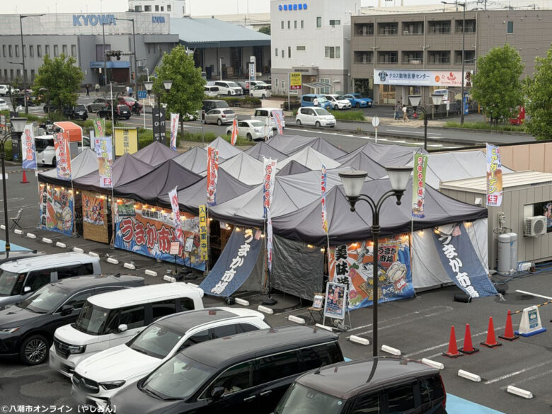 フレスポ八潮に海鮮市場が出現！「出張！浜焼き うまか市場」を体験してきました