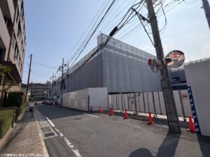 草加市吉町「（仮称）ベルク草加吉町店」の建設が本格化　現地で見えた現在の様子