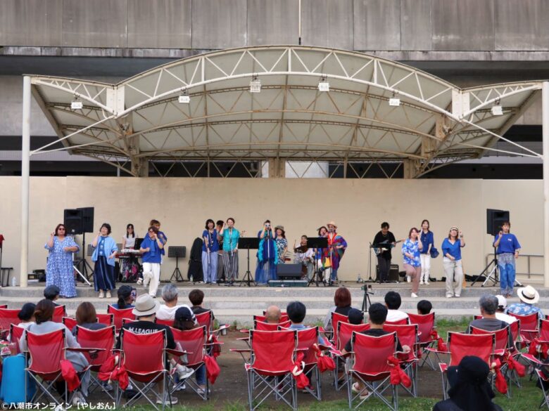 三郷中央の夕暮れを音楽が包む「NIODORI PARKFES MUSIC FAIR 2026」開催レポート