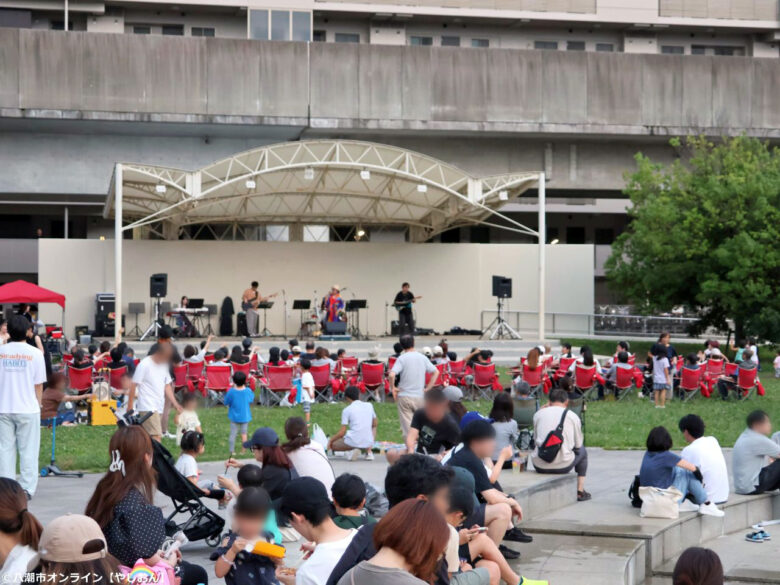 三郷中央の夕暮れを音楽が包む「NIODORI PARKFES MUSIC FAIR 2026」開催レポート