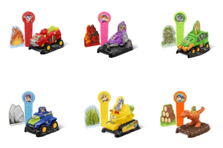 【7月10日発売】マクドナルドのハッピーセットに「シナモロール」と「パウ・パトロール」が登場!全6種類のおもちゃをラインアップ