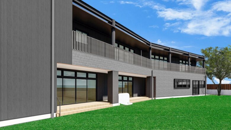 【レポート】八潮市「認定こども園しおどめの森」新園舎が上棟　今秋の開園へ向けて工事進行中
