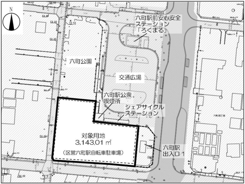 六町駅前再開発が再始動へ 住民の7割超が「早期整備」を希望、足立区が新たな活用方針を検討