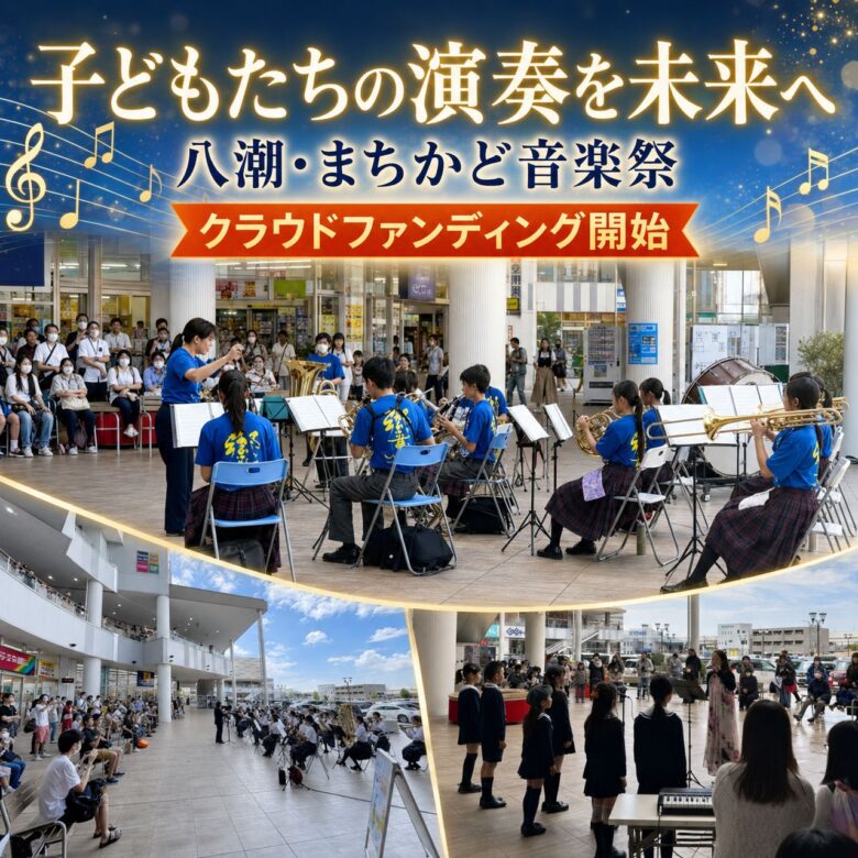 子どもたちの演奏を未来へ―八潮「まちかど音楽祭」が継続へ向けクラウドファンディングを開始