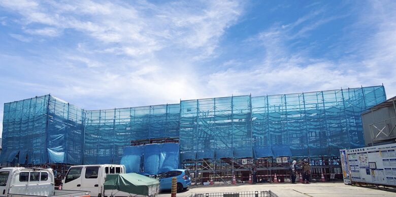 【レポート】八潮市「認定こども園しおどめの森」新園舎が上棟　今秋の開園へ向けて工事進行中