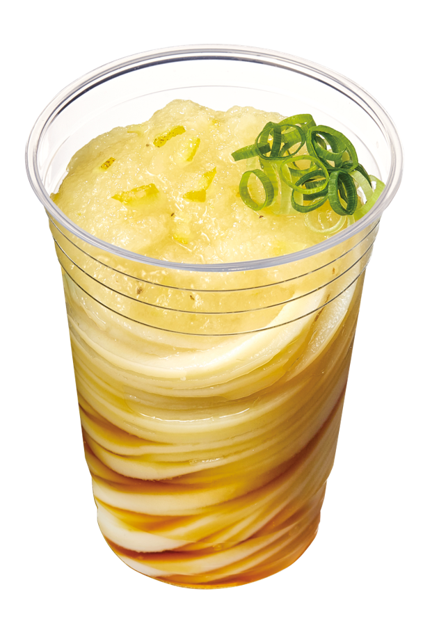 『柚子香る レモンみぞれシェイクうどん』 390円