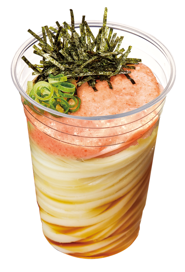 『明太とろろシェイクうどん』 390円