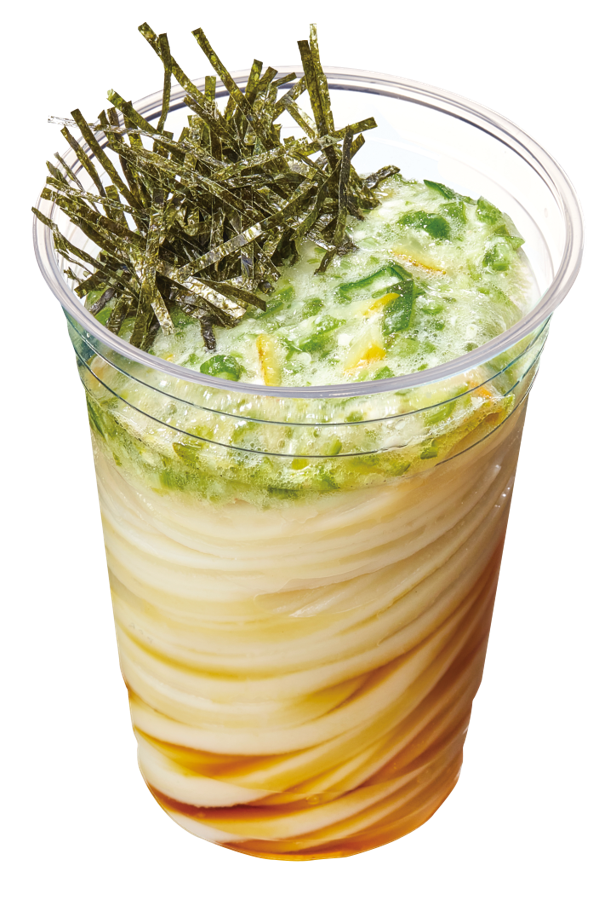 『オクラとろろシェイクうどん』 390円