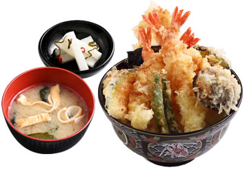 大海老天丼
