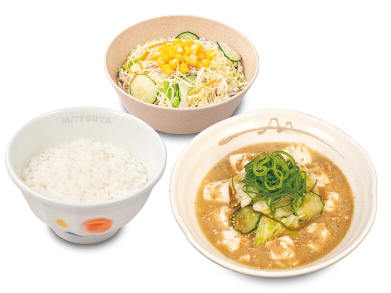 松屋に夏の「冷や汁セット」が登場!豆腐と野菜たっぷり、8月4日発売