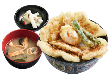 かしわ天丼