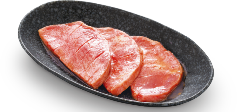 さと式焼肉限定「厚切り牛タン」