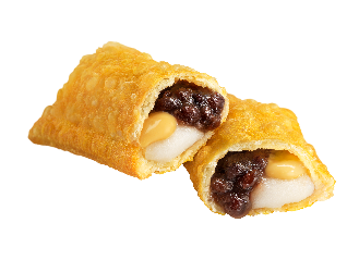北海道産バターとあんことおもちの月見パイ