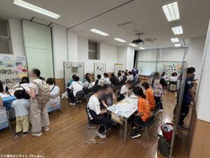 八潮で初開催「保育園なんでも相談フェア」に多くの家族　市内26施設が集結