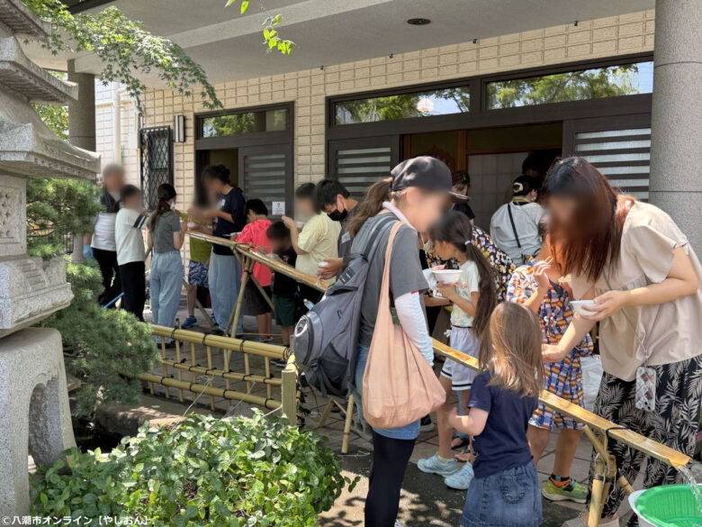 八潮・妙法寺が夏祭り会場に 「Yashioてらこやcafe」で宿題会と子ども食堂