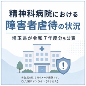 埼玉県、精神科病院の障害者虐待9件を認定　令和7年度は通報・届出284件